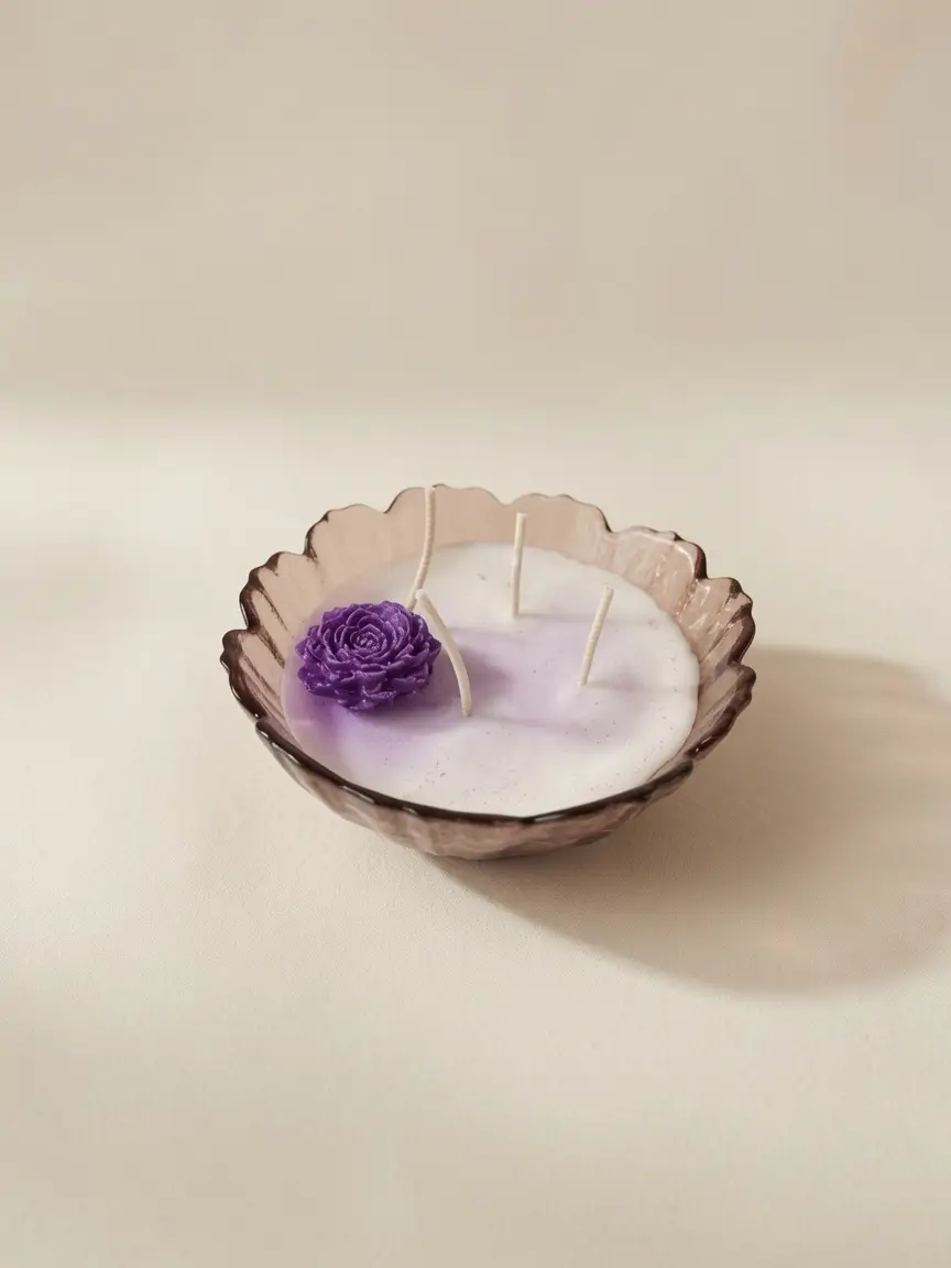 Bougie Artisanale Améthyste – Image 6