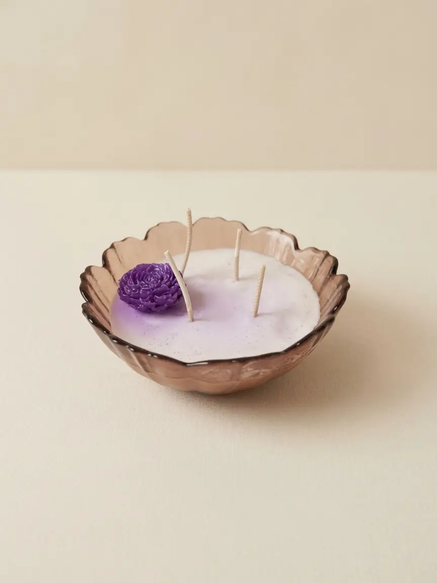 Bougie Artisanale Améthyste – Image 5