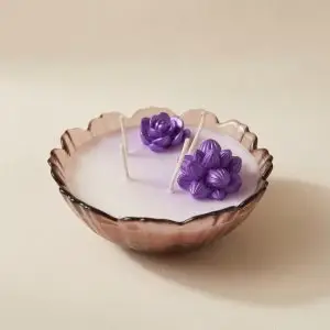 Bougie Artisanale Améthyste