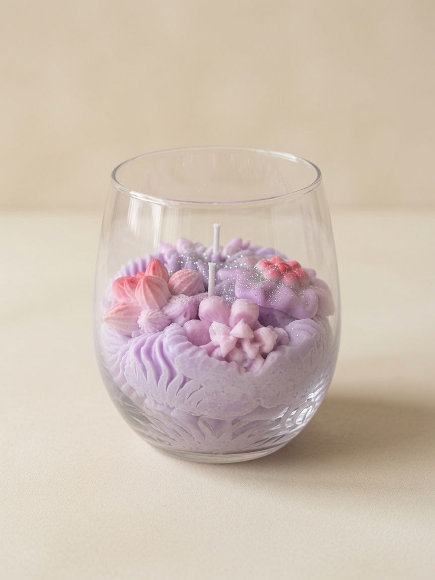 Bougie artisanale FLORA – Image 3